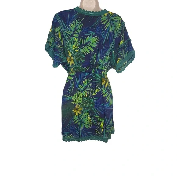 America & Beyond Dress Dark Green size Medium - Picture 2 of 6